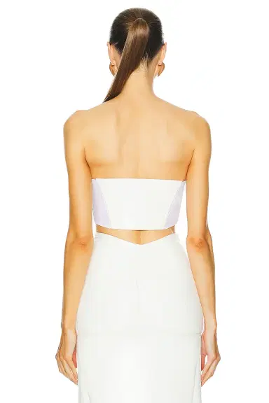 Alaïa Leather Bustier Bra Top | Thumbnail 4 Alaïa Leather Bustier Bra Top | Thumbnail 4