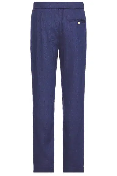 Frescobol Carioca Oscar Linen Chino Pant | Thumbnail 2 Frescobol Carioca Oscar Linen Chino Pant | Thumbnail 2