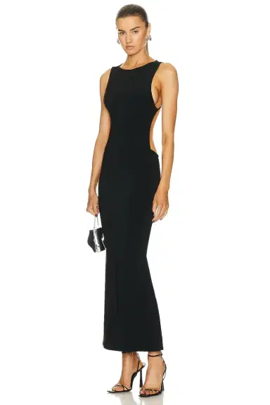 Grace Ling Open Back Maxi Dress | Thumbnail 5 Grace Ling Open Back Maxi Dress | Thumbnail 5