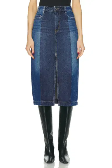 GRLFRND Robin Seamed Tonal Midi Skirt | Thumbnail 3 GRLFRND Robin Seamed Tonal Midi Skirt | Thumbnail 3