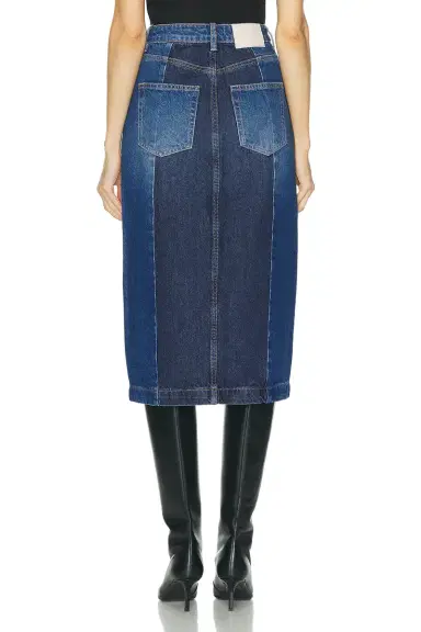 GRLFRND Robin Seamed Tonal Midi Skirt | Thumbnail 5 GRLFRND Robin Seamed Tonal Midi Skirt | Thumbnail 5