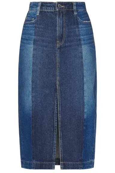 GRLFRND Robin Seamed Tonal Midi Skirt | Thumbnail 7 GRLFRND Robin Seamed Tonal Midi Skirt | Thumbnail 7