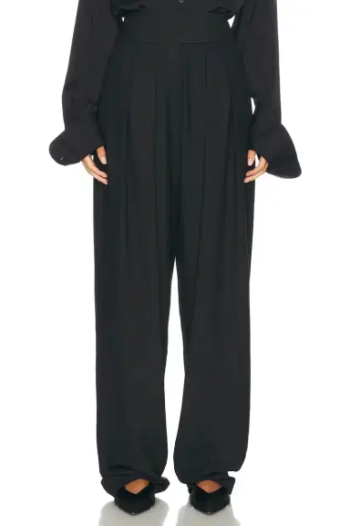 Helsa High Waist Pleated Suit Trouser | Thumbnail 2 Helsa High Waist Pleated Suit Trouser | Thumbnail 2