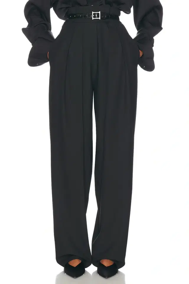 High Waist Pleated Suit Trouser High Waist Pleated Suit Trouser