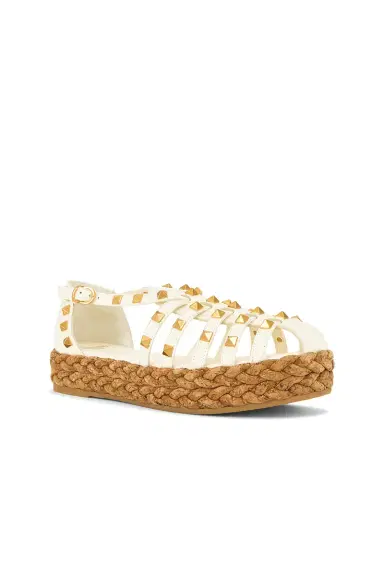 Valentino Garavani Rockstud Cork Espadrillas | Thumbnail 2 Valentino Garavani Rockstud Cork Espadrillas | Thumbnail 2