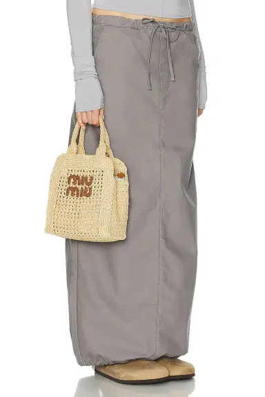 Helsa Workwear Drawcord Maxi Skirt | Thumbnail 4 Helsa Workwear Drawcord Maxi Skirt | Thumbnail 4