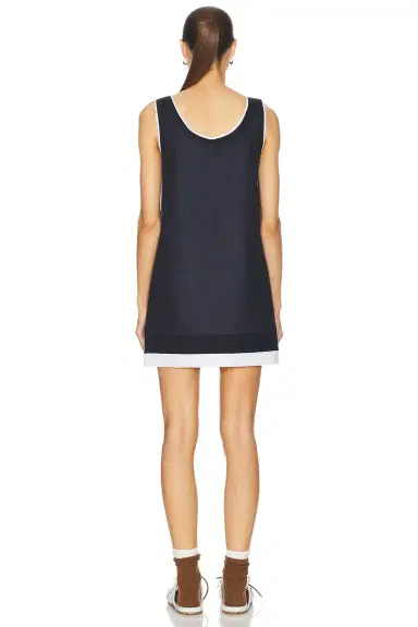 Miu Miu Mini Tank Dress | Thumbnail 4 Miu Miu Mini Tank Dress | Thumbnail 4