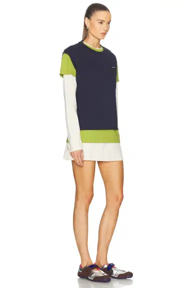Miu Miu Mini T-Shirt Dress | Thumbnail 2 Miu Miu Mini T-Shirt Dress | Thumbnail 2