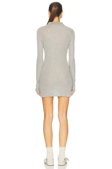 Miu Miu Long Sleeve Mini Dress | Thumbnail 3 Miu Miu Long Sleeve Mini Dress | Thumbnail 3