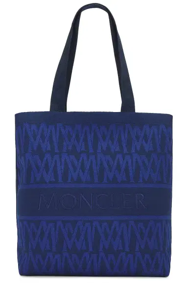 Moncler Knit Tote Bag | Thumbnail 1 Moncler Knit Tote Bag | Thumbnail 1