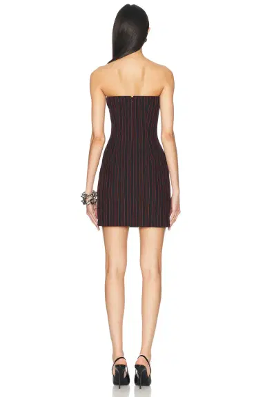 McQueen Strapless Day Dress | Thumbnail 3 McQueen Strapless Day Dress | Thumbnail 3