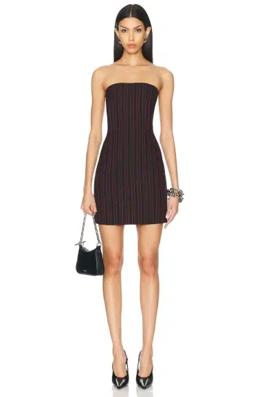 McQueen Strapless Day Dress | Thumbnail 1 McQueen Strapless Day Dress | Thumbnail 1