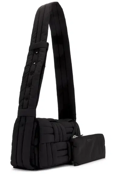 Bottega Veneta Medium Padded Tech Cassette Paper Bag | Thumbnail 3 Bottega Veneta Medium Padded Tech Cassette Paper Bag | Thumbnail 3