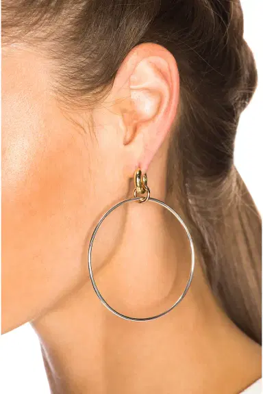 Spinelli Kilcollin Altaire Custom Hoop Earrings | Thumbnail 2 Spinelli Kilcollin Altaire Custom Hoop Earrings | Thumbnail 2