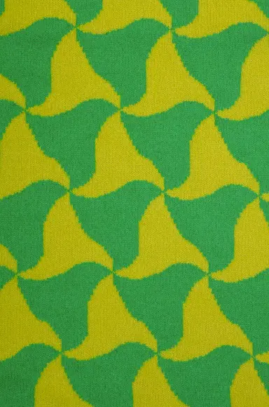 Bottega Veneta Wavy Triangle Wool Scarf | Thumbnail 3 Bottega Veneta Wavy Triangle Wool Scarf | Thumbnail 3
