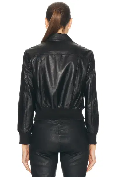 R13 Berlin Leather Jacket | Thumbnail 3 R13 Berlin Leather Jacket | Thumbnail 3