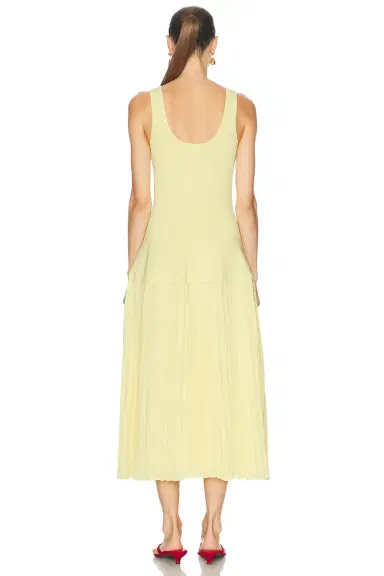 SIMKHAI Allana Midi Dress | Thumbnail 3 SIMKHAI Allana Midi Dress | Thumbnail 3