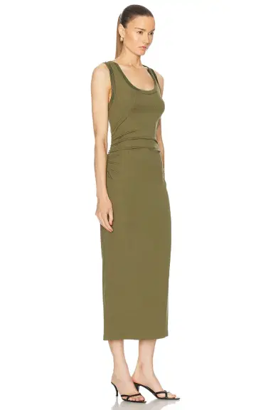 SIMKHAI Trudy Tank Midi Dress | Thumbnail 2 SIMKHAI Trudy Tank Midi Dress | Thumbnail 2