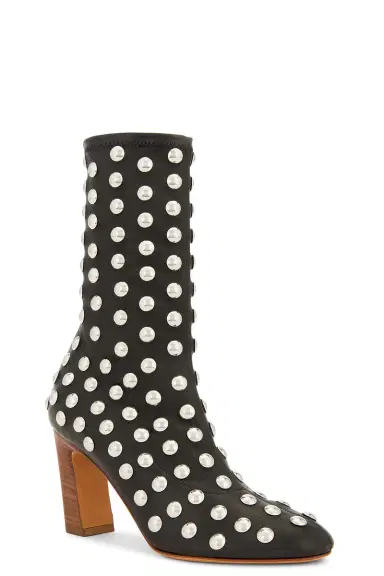 KHAITE Apollo 85 Mid Heel Boot | Thumbnail 2 KHAITE Apollo 85 Mid Heel Boot | Thumbnail 2