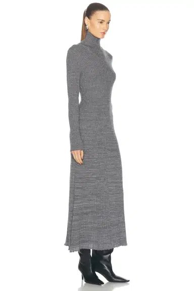 Moncler Turtleneck Knit Dress | Thumbnail 2 Moncler Turtleneck Knit Dress | Thumbnail 2
