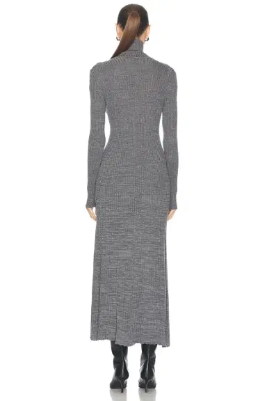 Moncler Turtleneck Knit Dress | Thumbnail 4 Moncler Turtleneck Knit Dress | Thumbnail 4