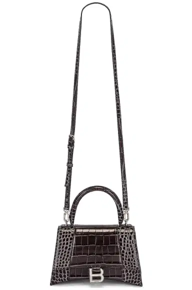 Balenciaga Balenciaga Small Hourglass Top Handle Bag | Thumbnail 1 Balenciaga Balenciaga Small Hourglass Top Handle Bag | Thumbnail 1