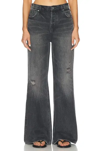GRLFRND Jade Low Rise Relaxed Flare Jeans | Thumbnail 3 GRLFRND Jade Low Rise Relaxed Flare Jeans | Thumbnail 3