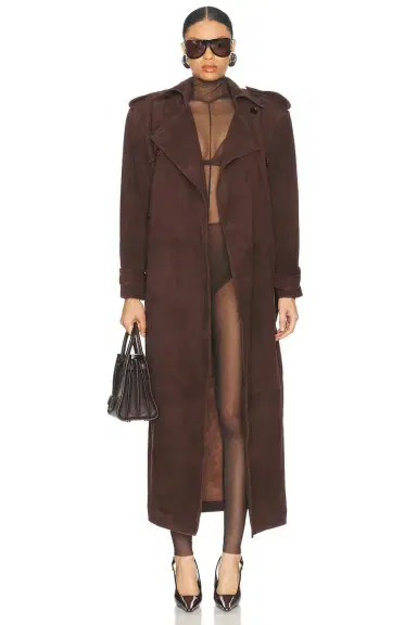 Norma Kamali Long Sleeve Slim Fit Turtleneck Catsuit | Thumbnail 4 Norma Kamali Long Sleeve Slim Fit Turtleneck Catsuit | Thumbnail 4