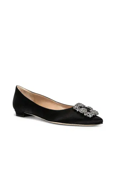 Manolo Blahnik Hangisi 10 Flat | Thumbnail 2 Manolo Blahnik Hangisi 10 Flat | Thumbnail 2