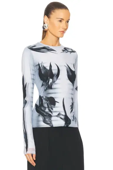 Jean Paul Gaultier Flower Body Morphing Mariniere Top | Thumbnail 2 Jean Paul Gaultier Flower Body Morphing Mariniere Top | Thumbnail 2