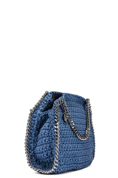 stella mccartney Stella McCartney Mini Crochet Falabella Bag | Thumbnail 3 stella mccartney Stella McCartney Mini Crochet Falabella Bag | Thumbnail 3