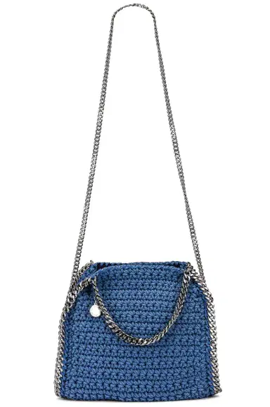 stella mccartney Stella McCartney Mini Crochet Falabella Bag | Thumbnail 5 stella mccartney Stella McCartney Mini Crochet Falabella Bag | Thumbnail 5