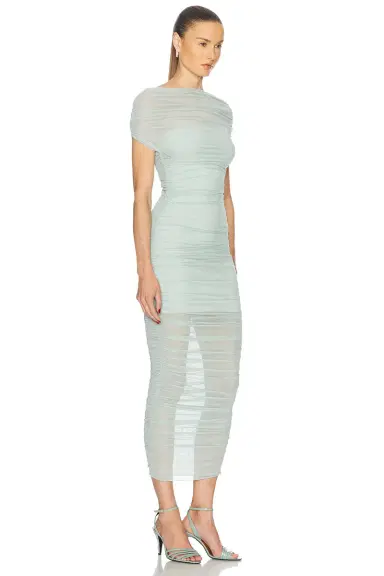 SEROYA Noel Off Shoulder Midi Dress | Thumbnail 2 SEROYA Noel Off Shoulder Midi Dress | Thumbnail 2
