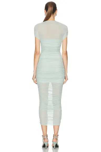 SEROYA Noel Off Shoulder Midi Dress | Thumbnail 3 SEROYA Noel Off Shoulder Midi Dress | Thumbnail 3