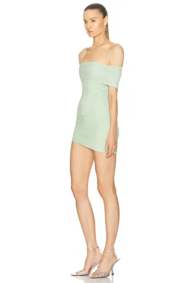 SEROYA Deniz Mesh Mini Dress | Thumbnail 3 SEROYA Deniz Mesh Mini Dress | Thumbnail 3