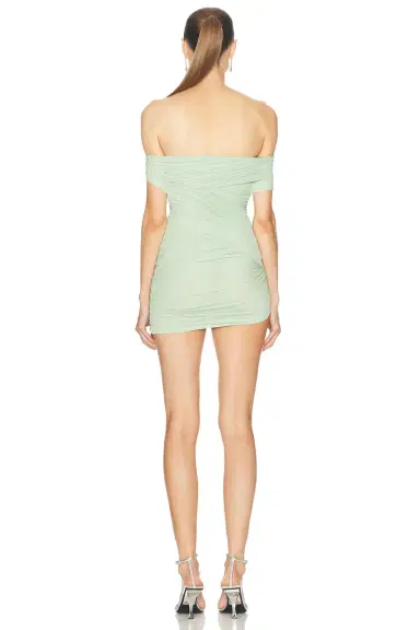 SEROYA Deniz Mesh Mini Dress | Thumbnail 4 SEROYA Deniz Mesh Mini Dress | Thumbnail 4