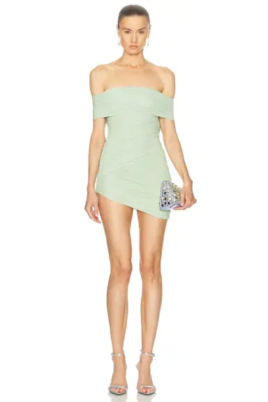 SEROYA Deniz Mesh Mini Dress | Thumbnail 1 SEROYA Deniz Mesh Mini Dress | Thumbnail 1