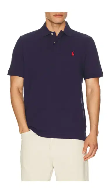 Polo Ralph Lauren Short Sleeve Mesh Polo | Thumbnail 1 Polo Ralph Lauren Short Sleeve Mesh Polo | Thumbnail 1