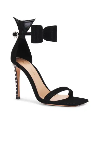 Gianvito Rossi Flash Bow Strap Sandal | Thumbnail 2 Gianvito Rossi Flash Bow Strap Sandal | Thumbnail 2