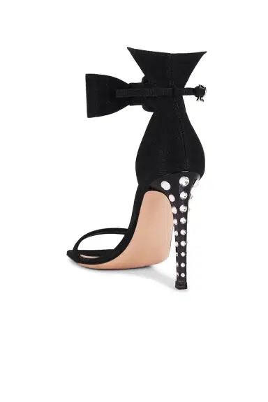 Gianvito Rossi Flash Bow Strap Sandal | Thumbnail 3 Gianvito Rossi Flash Bow Strap Sandal | Thumbnail 3
