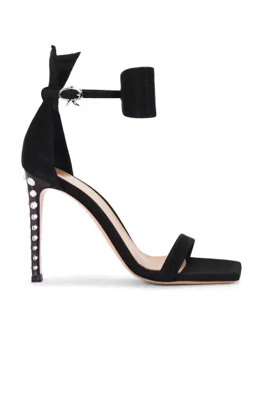 Gianvito Rossi Flash Bow Strap Sandal | Thumbnail 1 Gianvito Rossi Flash Bow Strap Sandal | Thumbnail 1