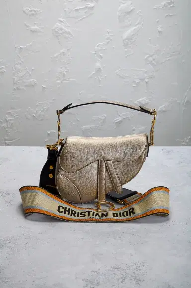 Dior Mini Saddle Bag | Thumbnail 4 Dior Mini Saddle Bag | Thumbnail 4