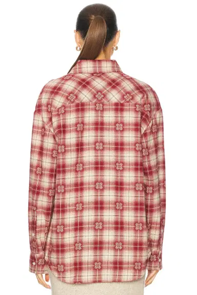 AMIRI Quad Flannel Overshirt | Thumbnail 3 AMIRI Quad Flannel Overshirt | Thumbnail 3