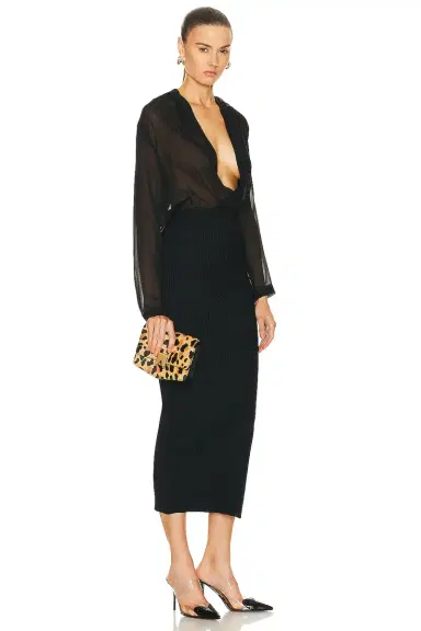 Alaïa Small Le Papa Shoulder Bag | Thumbnail 2 Alaïa Small Le Papa Shoulder Bag | Thumbnail 2