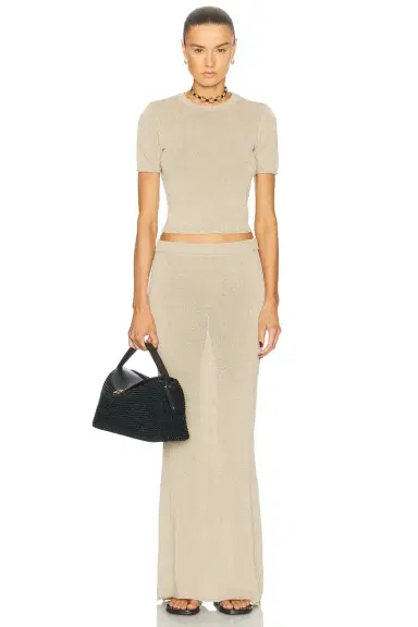 SEROYA Kora Knit Maxi Skirt | Thumbnail 5 SEROYA Kora Knit Maxi Skirt | Thumbnail 5