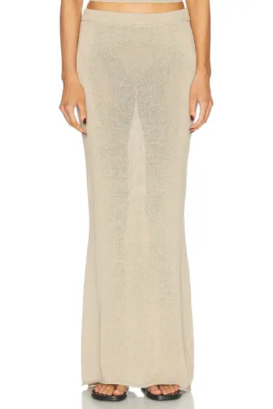 SEROYA Kora Knit Maxi Skirt | Thumbnail 1 SEROYA Kora Knit Maxi Skirt | Thumbnail 1