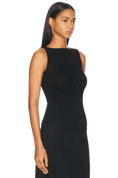 ENZA COSTA Silk Knit Sleeveless Boatneck Top | Thumbnail 2 ENZA COSTA Silk Knit Sleeveless Boatneck Top | Thumbnail 2