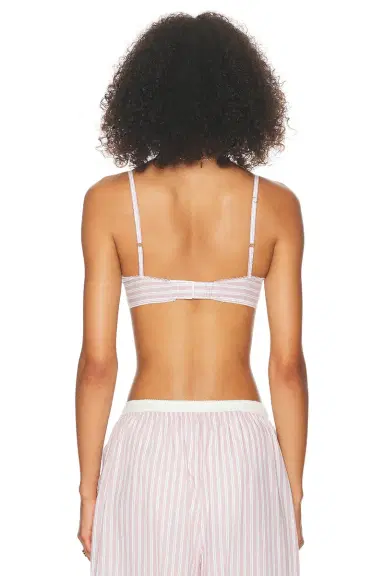 Helsa Wide Stripe Poplin Bra | Thumbnail 5 Helsa Wide Stripe Poplin Bra | Thumbnail 5