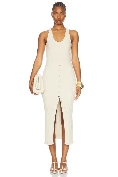 RABANNE Knitted Sleeveless Dress | Thumbnail 1 RABANNE Knitted Sleeveless Dress | Thumbnail 1