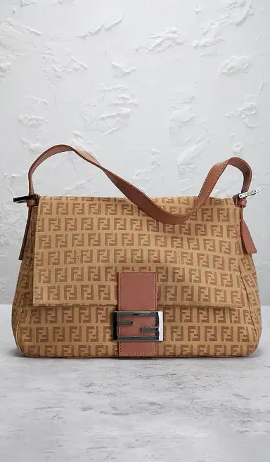 Fendi Zucca Mama Baguette Shoulder Bag | Thumbnail 4 Fendi Zucca Mama Baguette Shoulder Bag | Thumbnail 4